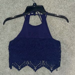 Garage lace halter top🎁